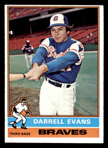 1976 Topps Base Set #81 Darrell Evans