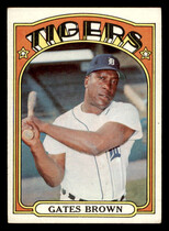 1972 Topps Base Set #187 Gates Brown
