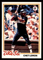 1978 Topps Base Set #127 Chet Lemon