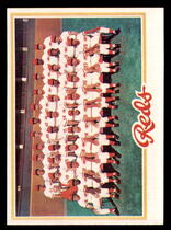 1978 Topps Base Set #526 Reds Team