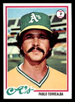 1978 Topps Base Set #78 Pablo Torrealba