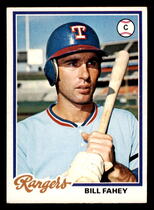 1978 Topps Base Set #388 Bill Fahey