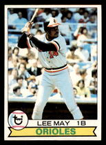 1979 Topps Base Set #10 Lee May