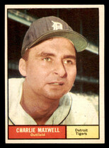 1961 Topps Base Set #37 Charlie Maxwell