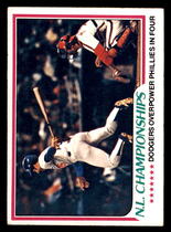 1978 Topps Base Set #412 N.L. Championships