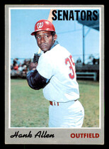 1970 Topps Base Set #14 Hank Allen