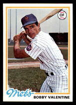 1978 Topps Base Set #712 Bobby Valentine