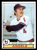 1979 Topps Base Set #477 Bob Grich