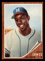1962 Topps Base Set #186 Mack Jones