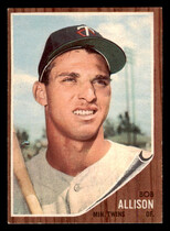 1962 Topps Base Set #180 Bob Allison