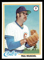 1978 Topps Base Set #663 Paul Reuschel