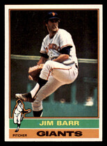 1976 Topps Base Set #308 Jim Barr