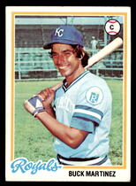 1978 Topps Base Set #571 Buck Martinez