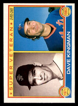 1983 O-Pee-Chee OPC Base Set #161 Dave Kingman