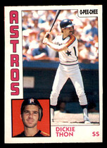 1984 O-Pee-Chee OPC Base Set #344 Dickie Thon