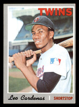 1970 Topps Base Set #245 Leo Cardenas