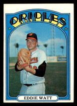 1972 Topps Base Set #128 Eddie Watt