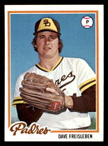 1978 Topps Base Set #594 Dave Freisleben