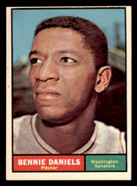 1961 Topps Base Set #368 Bennie Daniels