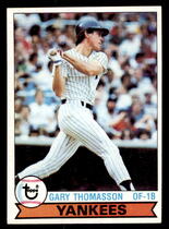 1979 Topps Base Set #387 Gary Thomasson