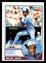 1983 O-Pee-Chee OPC Base Set #77 Hosken Powell