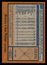 1978 Topps Base Set #619 Thad Bosley