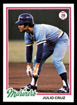 1978 Topps Base Set #687 Julio Cruz