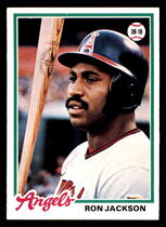 1978 Topps Base Set #718 Ron Jackson