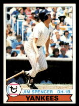 1979 Topps Base Set #599 Jim Spencer