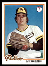 1978 Topps Base Set #594 Dave Freisleben