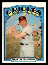 1972 Topps Base Set #235 Merv Rettenmund