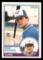 1983 O-Pee-Chee OPC Base Set #47 Wayne Nordhagen