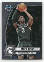 2024 Bowman Chrome University #80 Jaden Akins