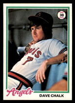 1978 Topps Base Set #178 Dave Chalk