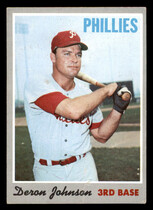 1970 Topps Base Set #125 Deron Johnson