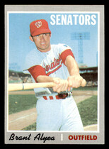 1970 Topps Base Set #303 Brant Alyea