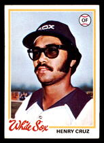 1978 Topps Base Set #316 Henry Cruz
