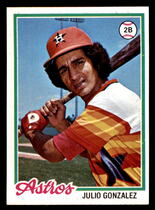 1978 Topps Base Set #389 Julio Gonzalez