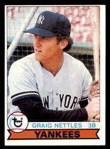 1979 Topps Base Set #460 Graig Nettles