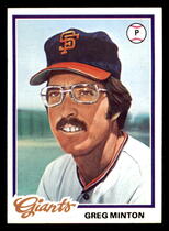 1978 Topps Base Set #312 Greg Minton