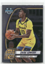 2024 Bowman Chrome University #90 Zaide Lowery