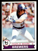 1979 Topps Base Set #408 Charlie Moore