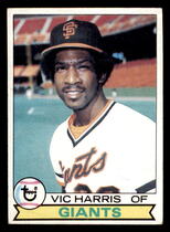 1979 Topps Base Set #338 Vic Harris
