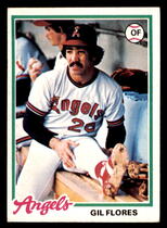 1978 Topps Base Set #268 Gil Flores
