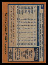 1978 Topps Base Set #602 Eric Soderholm