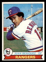 1979 Topps Base Set #478 Juan Beniquez