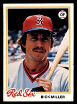 1978 Topps Base Set #482 Rick Miller