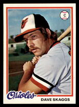 1978 Topps Base Set #593 Dave Skaggs