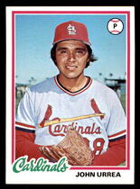 1978 Topps Base Set #587 John Urrea