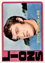 1972 Topps Base Set #25 Steve Owens